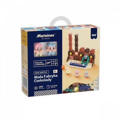 Product Παιχνίδι Κατασκευής Blocks Mini Waffle Marioinex Wedel Little Chocolate 100 Elements base image