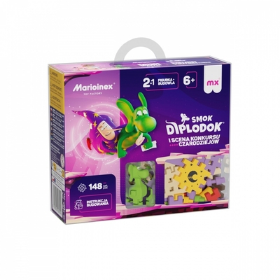 Product Παιχνίδι Κατασκευής Blocks Mini Waffle Marioinex Diplodocus And Stage 148 Elements base image