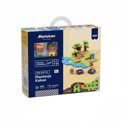 Product Παιχνίδι Κατασκευής Blocks Mini Waffle Marioinex Wedel - Cocoa Plantation 100 Elements base image