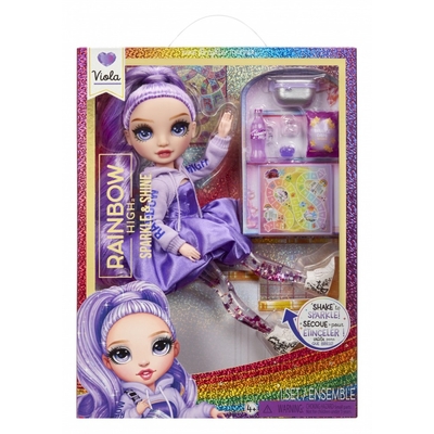 Product Κούκλα MGA Rainbow High Sparkle Shine Viola base image