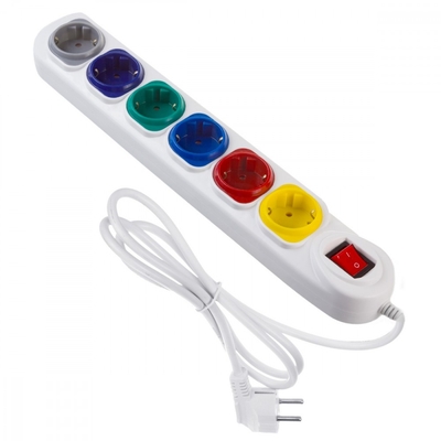 Product Πολύπριζο Maclean 6 Outlets 1,5m Mce509 W 250vac/10 base image