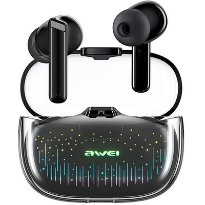 Product Bluetooth Headset Awei Tws T52 Pro2 Black base image