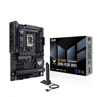 Product Motherboard Asus Tuf Gaming Z890-Plus Wi Fi S1851 4ddr5 Tb4 Atx /90mb1iq0-M0eay0 base image