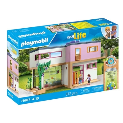 Product Playmobil Figures Set My Life 71607 Living House With Winter Garden base image