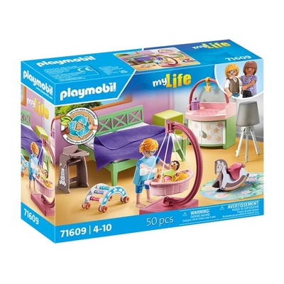 Product Playmobil set My Life 71609 Sleeping room with Baby play corner base image