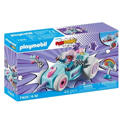 Product Playmobil Figures Set Funstars 71635 Racing Unicorn base image