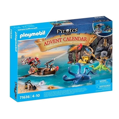 Product Playmobil Figures Set Pirates 71636 Advent Calendar: Pirates base image