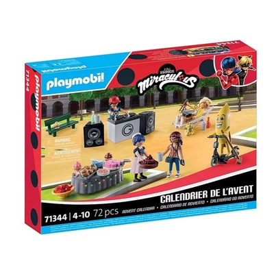 Product Playmobil Figures Set Miraculum 71344 Advent Calendar: Miraculous: Picnic In Paris base image