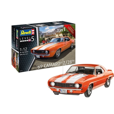 Product Φιγούρα Μοντελισμού 69 Chevy Camaro 1/12 base image