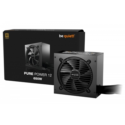 Product Τροφοδοτικό Be Quiet! Be Quiet Pure Power 12 650w Atx 3.1 80plus Gol base image