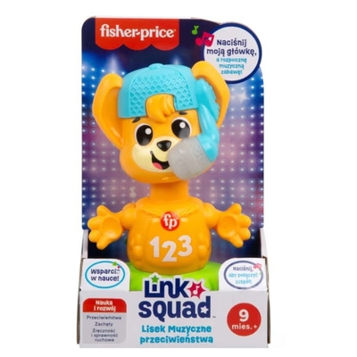 Product Μουσικό Παιχνίδι Fisher Price Link Squad Musical Opposites Fox Musical Toy base image