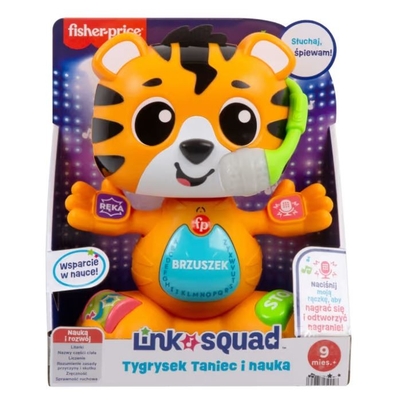 Product Μουσικό Παιχνίδι Fisher Price Link Squad Educational Toy Tigger Dance and Learn base image