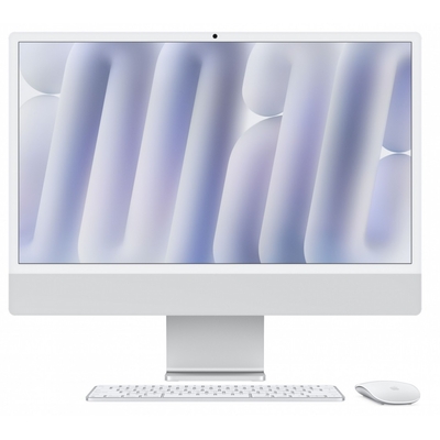 Product All in One iMac 24 Inch: M4 10/10, 16gb, 256gb Ssd - Silver base image