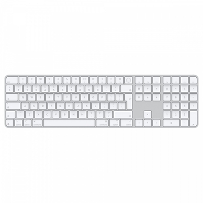 Product Ασύρματο Πληκτρολόγιο Apple Magic with Touch ID - International English - White Keys base image