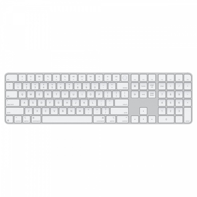 Product Ασύρματο Πληκτρολόγιο Apple Magic with Touch ID - US English - White Keys base image