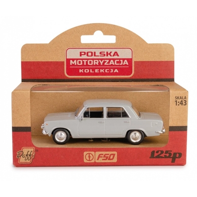 Product Αυτοκινητάκι Daffi PRL vehicle Fiat 125p grey base image