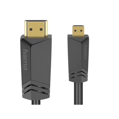 Product Καλώδιο HDMI Hama microHDMI 1,5m base image