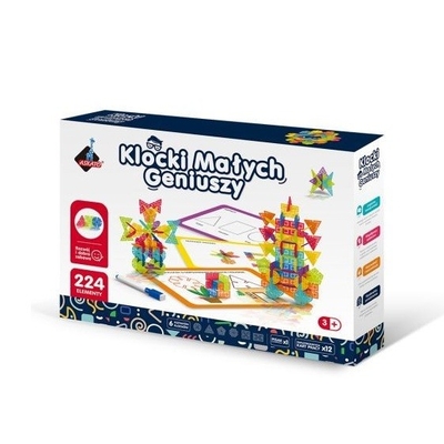 Product Τουβλάκια Askato Geometric Snowflake Blocks 224 pieces base image