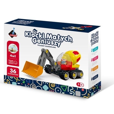 Product Παιχνίδι Κατασκευών Askato 4in1 construction blocks 36 pcs. base image