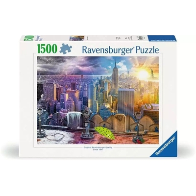 Product Παζλ Ravensburger 1500 pieces New York Summer and Winter base image