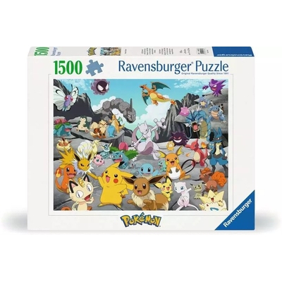 Product Παζλ Ravensburger 1500 pieces Pokemon Classic base image