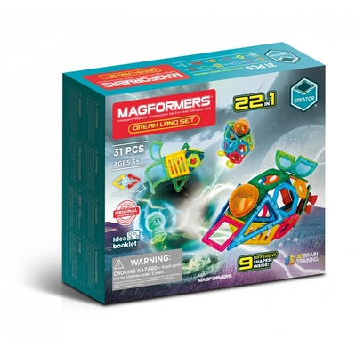 Product Παιχνίδι Κατασκευών Magformers Magnetic blocks Drea Land 31 pieces base image