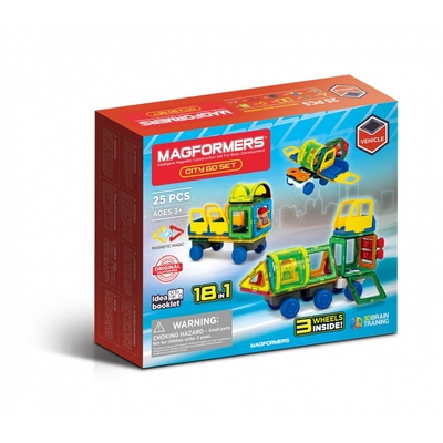 Product Παιχνίδι Κατασκευών Magformers Magnetic blocks City Go Set 25 pieces base image
