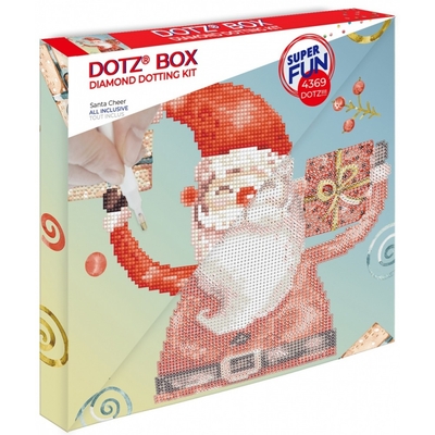 Product Παιδικές Χειροτεχνίες Dante Set Diamond Dotz Santa Cheer base image