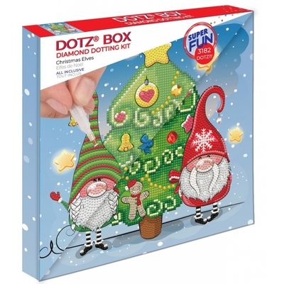 Product Παιδικές Χειροτεχνίες Dante Set Diamond Dotz Christmas Elves base image