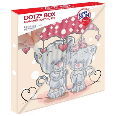 Product Παιδικές Χειροτεχνίες Dante Set Diamond Dotz Its Raining love base image