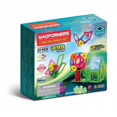 Product Παιχνίδι Κατασκευών Magformers Magnetic blocks Twinkling garden 27 pieces base image