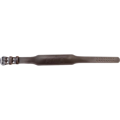 Product Ζώνη Άρσης Βαρών Amila Δερμάτινη Καφέ B Quality L base image