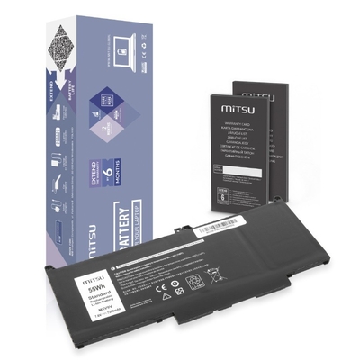 Product Μπαταρία Laptop Mitsu LATITUDE MXV9V 7200mAh 55Wh 7,6V base image