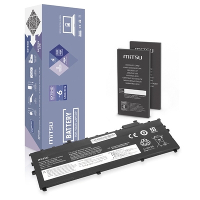 Product Μπαταρία Laptop Mitsu THINKPAD X1 CARBON 4800mAh 11,55 base image