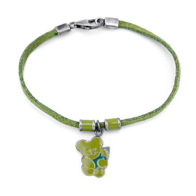 Product Γυναικείο Βραχιόλι Viceroy 95022P16 (19cm) από Ασήμι Silver, Green base image