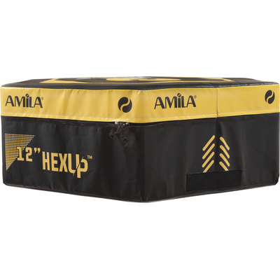 Product Εξάγωνο Πλειομετρικό Κουτί Amila HEXUP 30cm Κίτρινο/Μαύρο base image