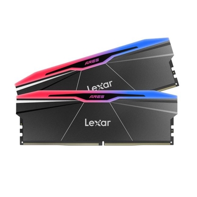 Product Μνήμη RAM Σταθερού DDR5 32GB Lexar ARES RGB Black (216GB)/6000 CL28 base image