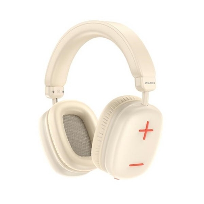 Product Headphones Awei AT6 off-White base image