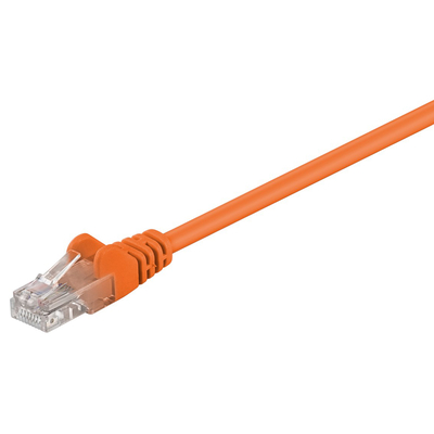Product Καλώδιο Δικτύου Goobay 95227, CAT 5e U/UTP, CCA, PVC, 2m, πορτοκαλί base image