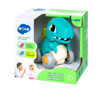 Product Βρεφικό Παιχνίδι Smily Play Figure Interactive Dinosaur with a drive blue base image