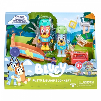 Product Μινιατούρα TM Toys Bluey Gokart set + 2 dog figurines base image