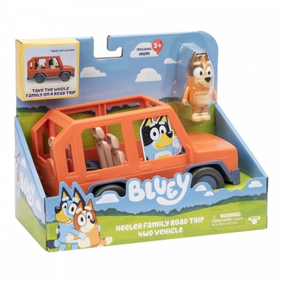Product Μινιατούρα TM Toys Bluey 4x4 Chilli Car Set base image