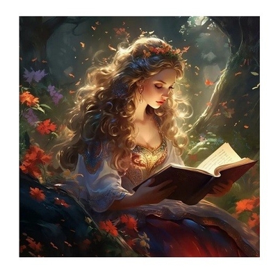 Product Παιδικές Χειροτεχνίες Norimpex Diamond Mosaic - Princess with a book base image