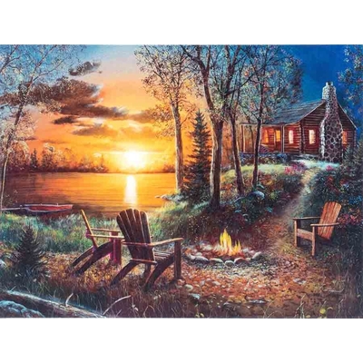 Product Παιδικές Χειροτεχνίες Norimpex Diamond Mosaic - Campfire base image