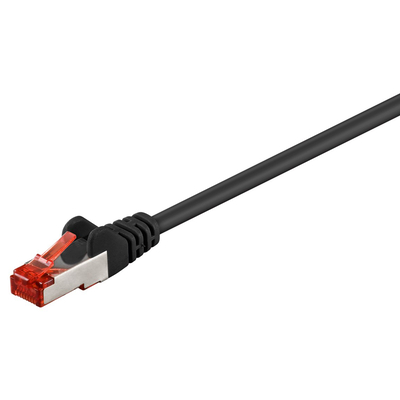 Product Καλώδιο Δικτύου Goobay 95458, CAT 6 S/FTP (PiMF), CCA, 0.25m, μαύρο base image