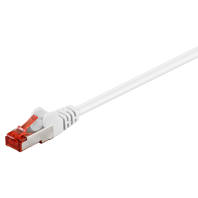 Product Καλώδιο Δικτύου Goobay 95461, CAT 6 S/FTP (PiMF), CCA, 0.25m, λευκό base image