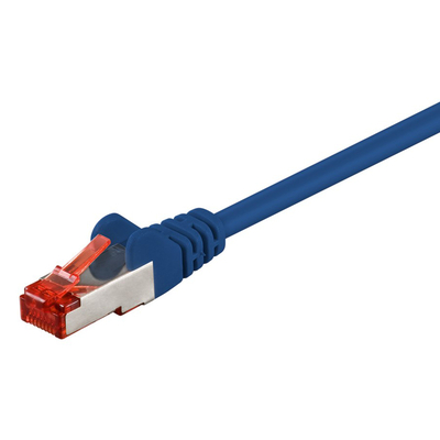 Product Καλώδιο Δικτύου Goobay 95512, CAT 6 S/FTP, CCA, 250MHz, 5m, μπλε base image
