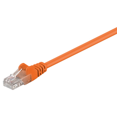 Product Καλώδιο Δικτύου Goobay 95560, CAT 5e U/UTP, CCA, PVC, 1.5m, πορτοκαλί base image