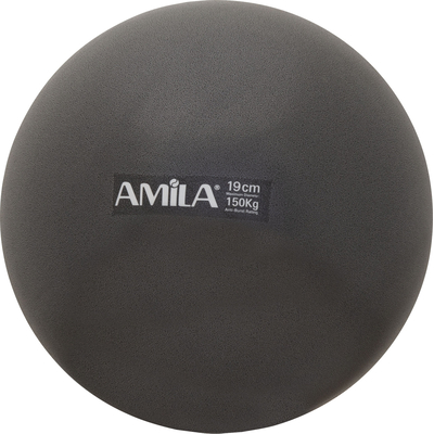 Product Μπάλα Pilates Amila 19cm, Μαύρη, bulk base image
