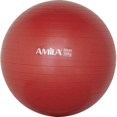 Product Μπάλα Γυμναστικής Amila Gymball 55cm Κόκκινη base image